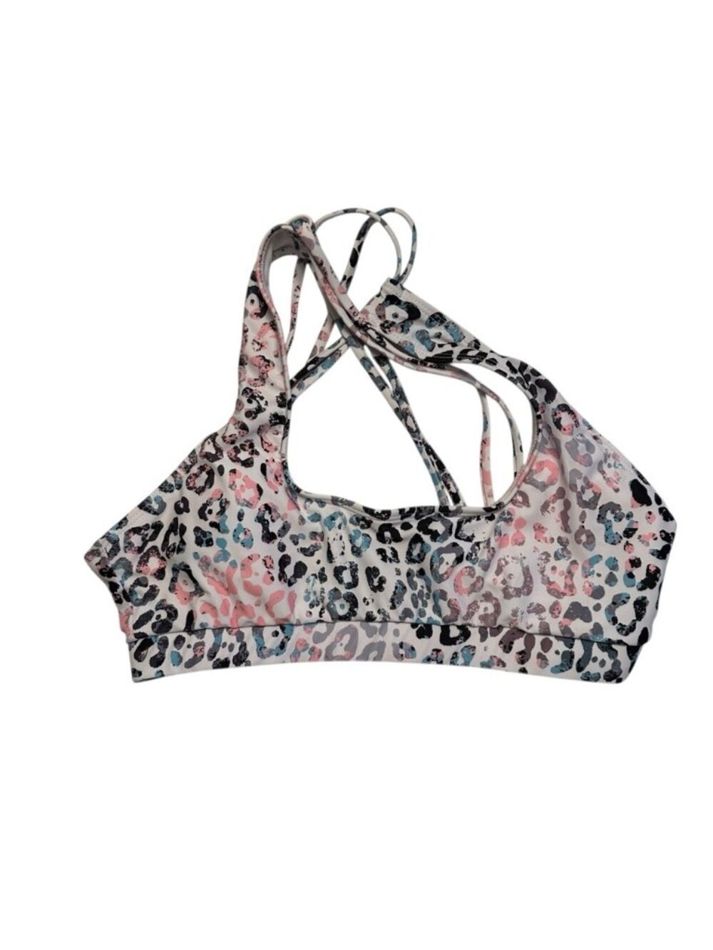 NWOT Shein | Pink & Black Animal Print High Waist Bikini Set Size Large - Picture 7 of 9